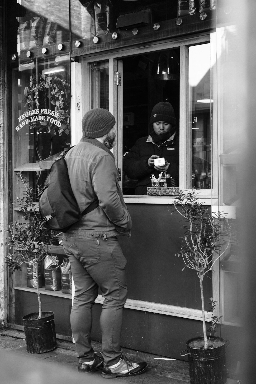 store security guard watching